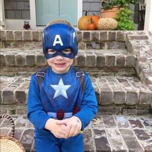 Boys Captain America Halloween Costume